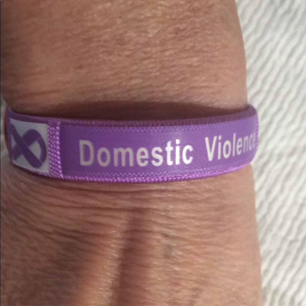 Domestic Violence Awareness Cuff Bracelet!